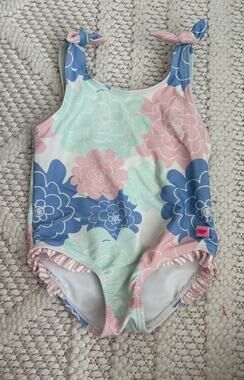 Baby Girl Ruffle Butts One Piece Swimsuit Size 18-24 Months